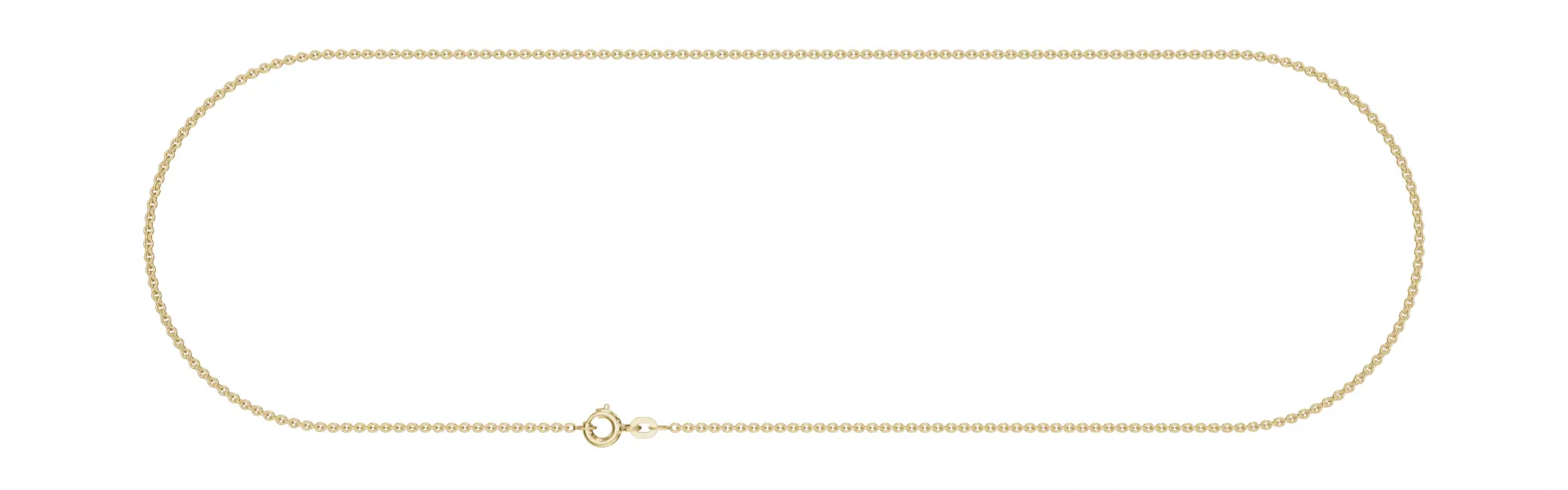 Kultainen ankkuriketju 1,1 mm 9K keltakulta HM Koru