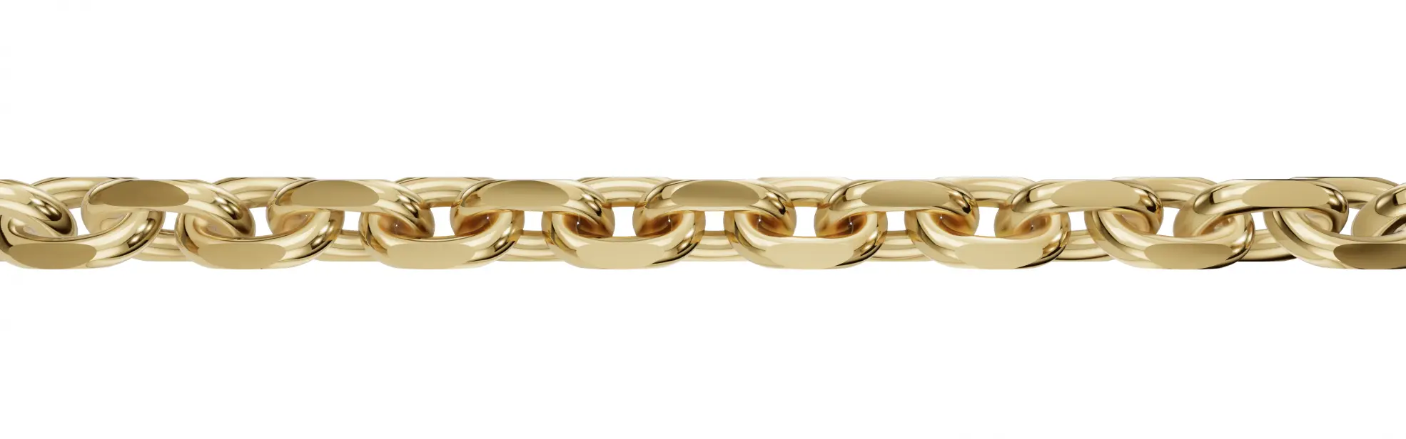 Kultainen ankkuriketju 1,7 mm 9K keltakulta HM Koru