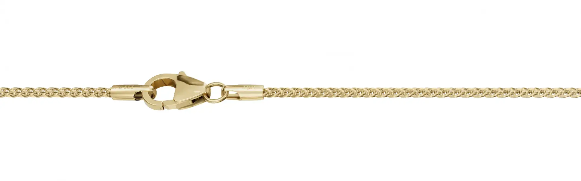 Kultainen vehnäketju 1,3 mm 9K keltakulta HM Koru