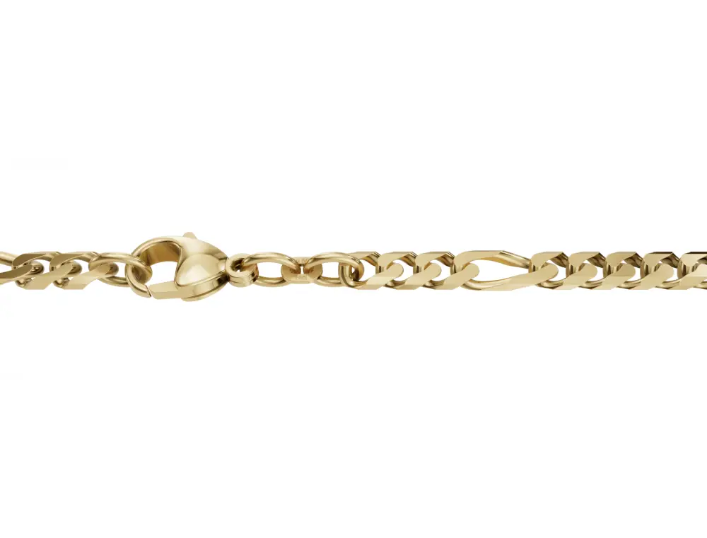 Kultainen Figaroketju 4,3 mm 14K Keltakulta