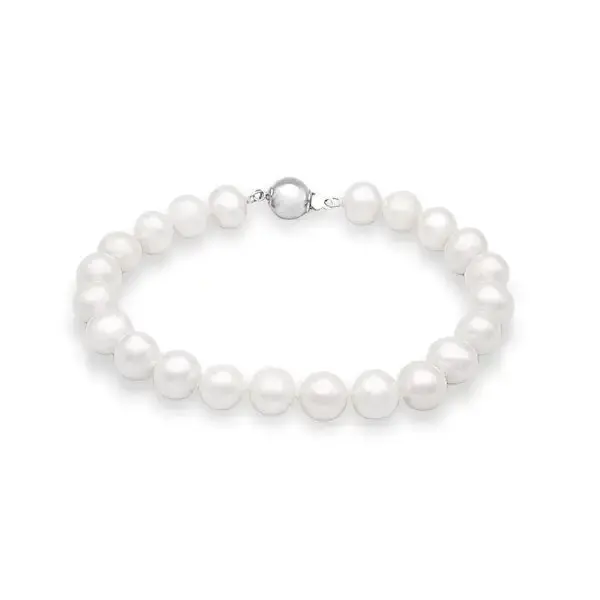 Helmirannekoru 8 mm helmillä - helmirannekoru