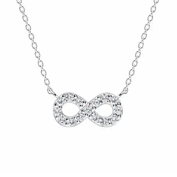 Hopeakaulakoru infinity-symbolilla - hopeakaulakoru
