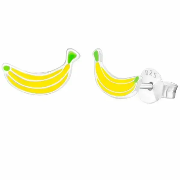 Hopeakorvakorut banaani - hopeakorvakorut