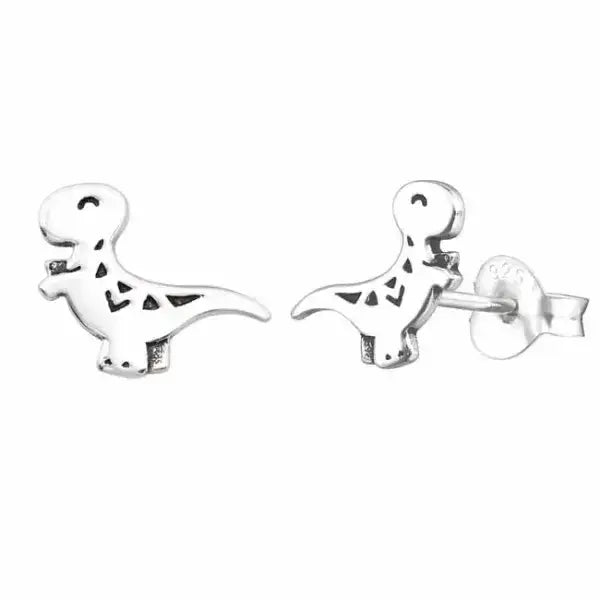 Hopeakorvakorut dinosaurus t-rex - hopeakorvakorut