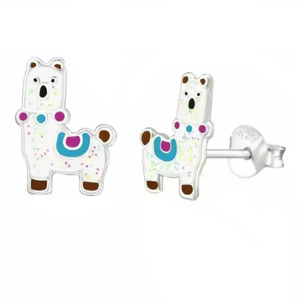 Hopeakorvakorut laama - hopeakorvakorut