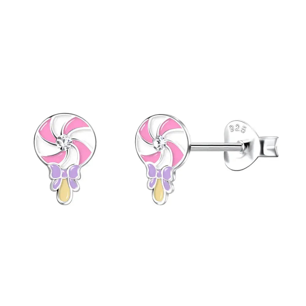 Hopeakorvakorut lollipop - hopeakorvakorut