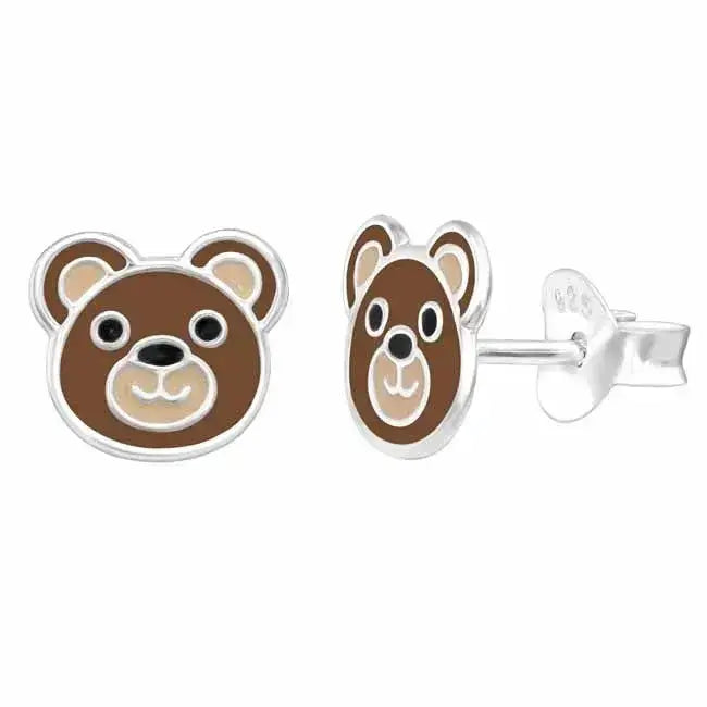 Hopeakorvakorut nallekarhu - hopeakorvakorut