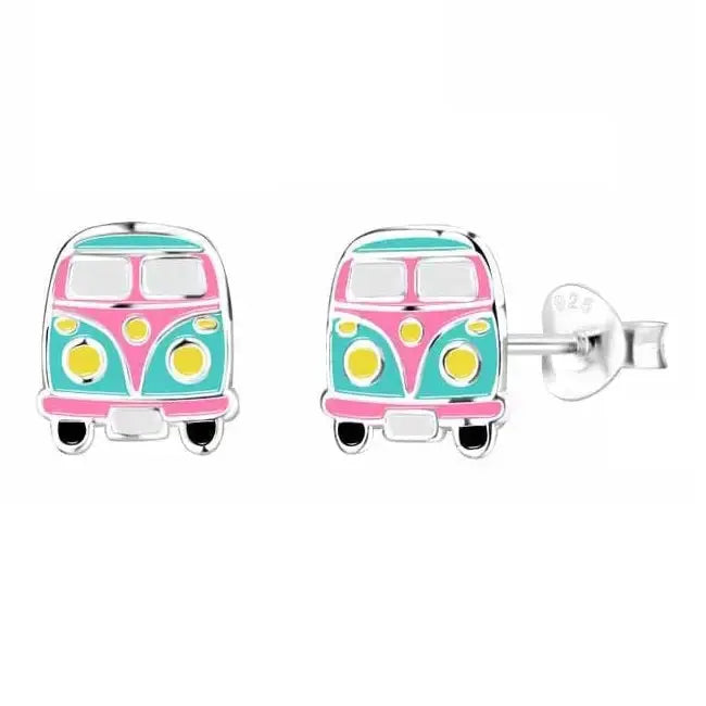 Hopeakorvakorut pakettiauto - hopeakorvakorut