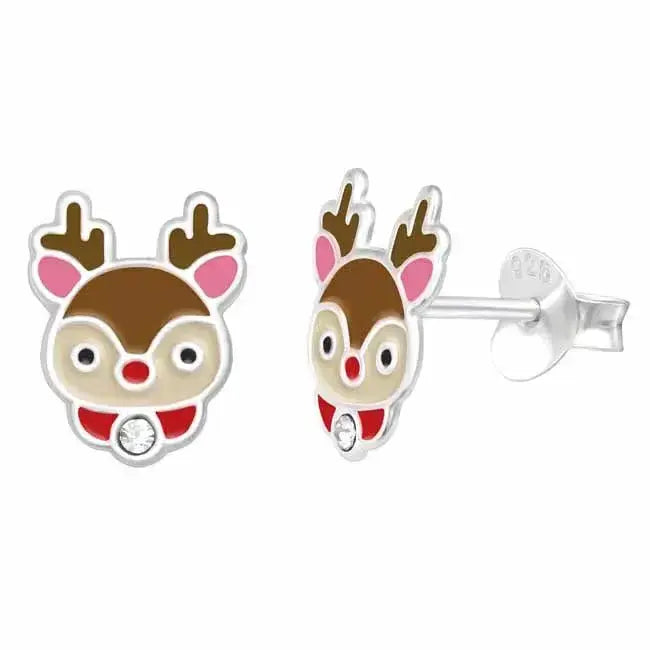 Hopeakorvakorut poro - hopeakorvakorut