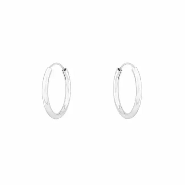 Hopeakorvarekaat 14 mm - hopeakorvakorut