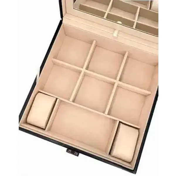 Keinonahkainen korulipas musta - korurasia