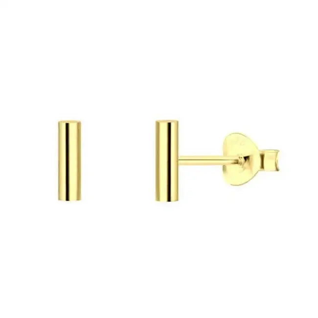 Kullatut hopeakorvakorut palkit - hopeakorvakorut