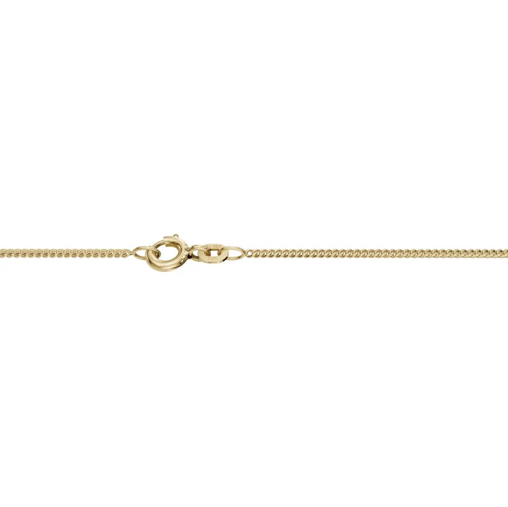 Kultainen panssariketju 1,4 mm 14K Keltakulta
