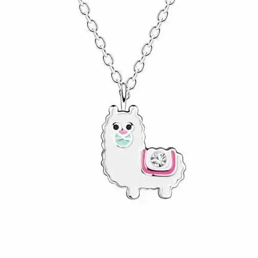 Lasten hopeinen kaulakoru alpakka - hopeakaulakoru