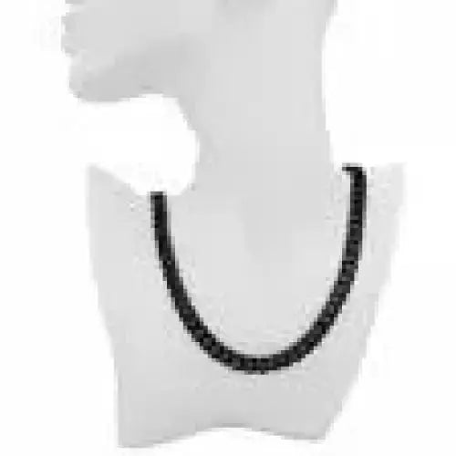 Miesten panssariketju musta teräs 10 mm - teräsketju