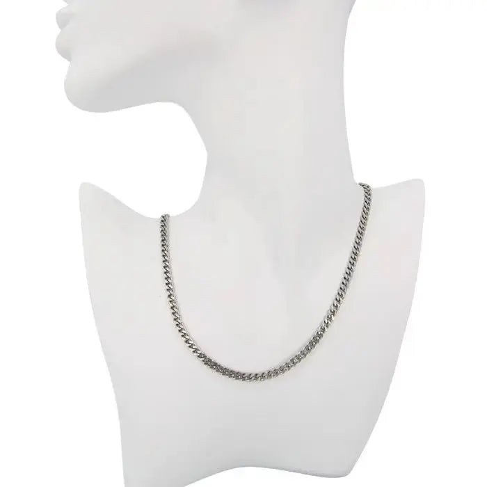 Miesten panssariketju teräs 4 mm - teräsketju