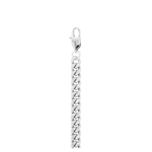 Miesten panssariranneketju teräs 6 mm - teräsrannekoru