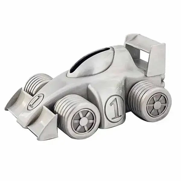 Säästölipas formula-auto - kummipankki