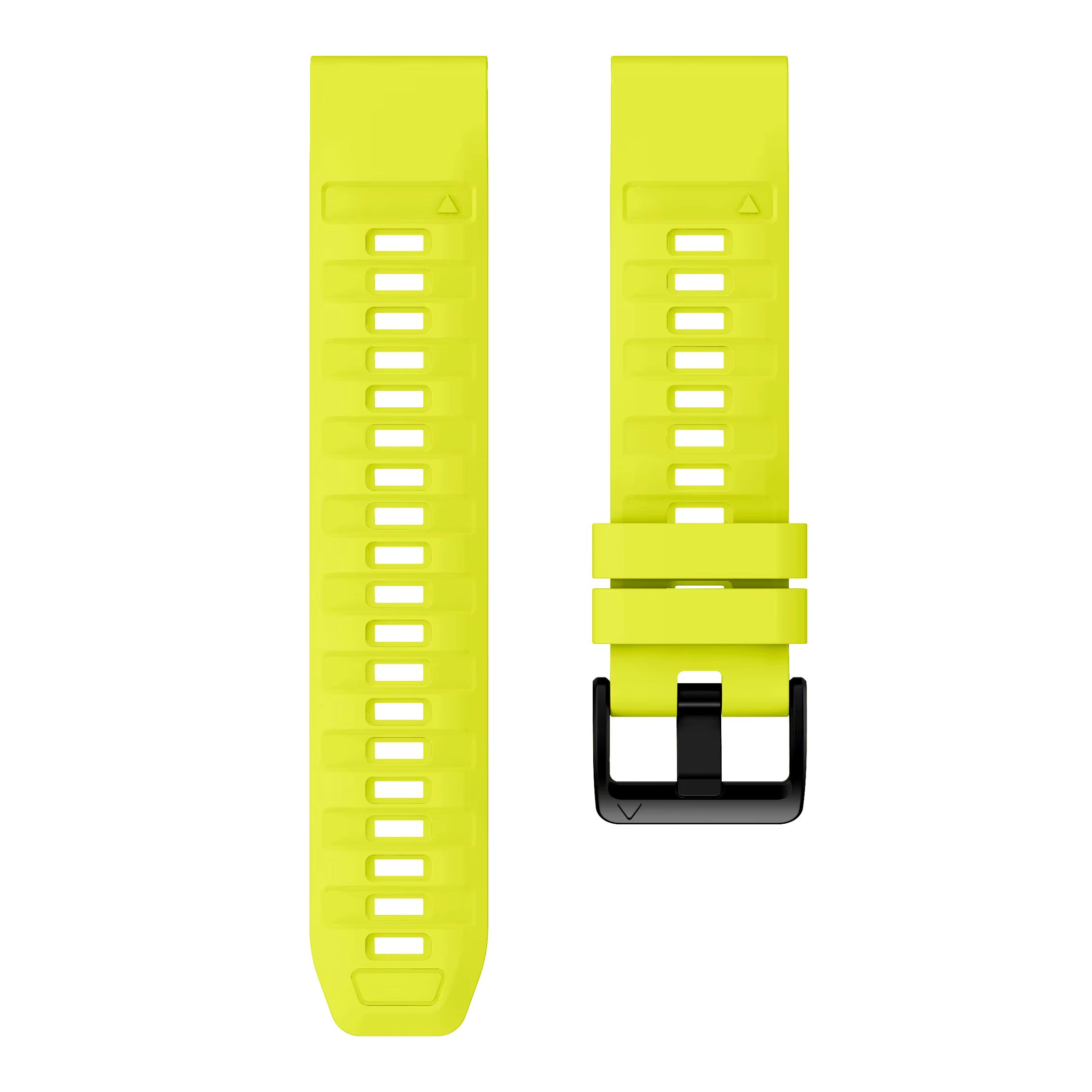 Sisu Aero Garmin Fenix silikoniranneke pikakiinnityksellä, limenvihreä, 26 mm HM Koru
