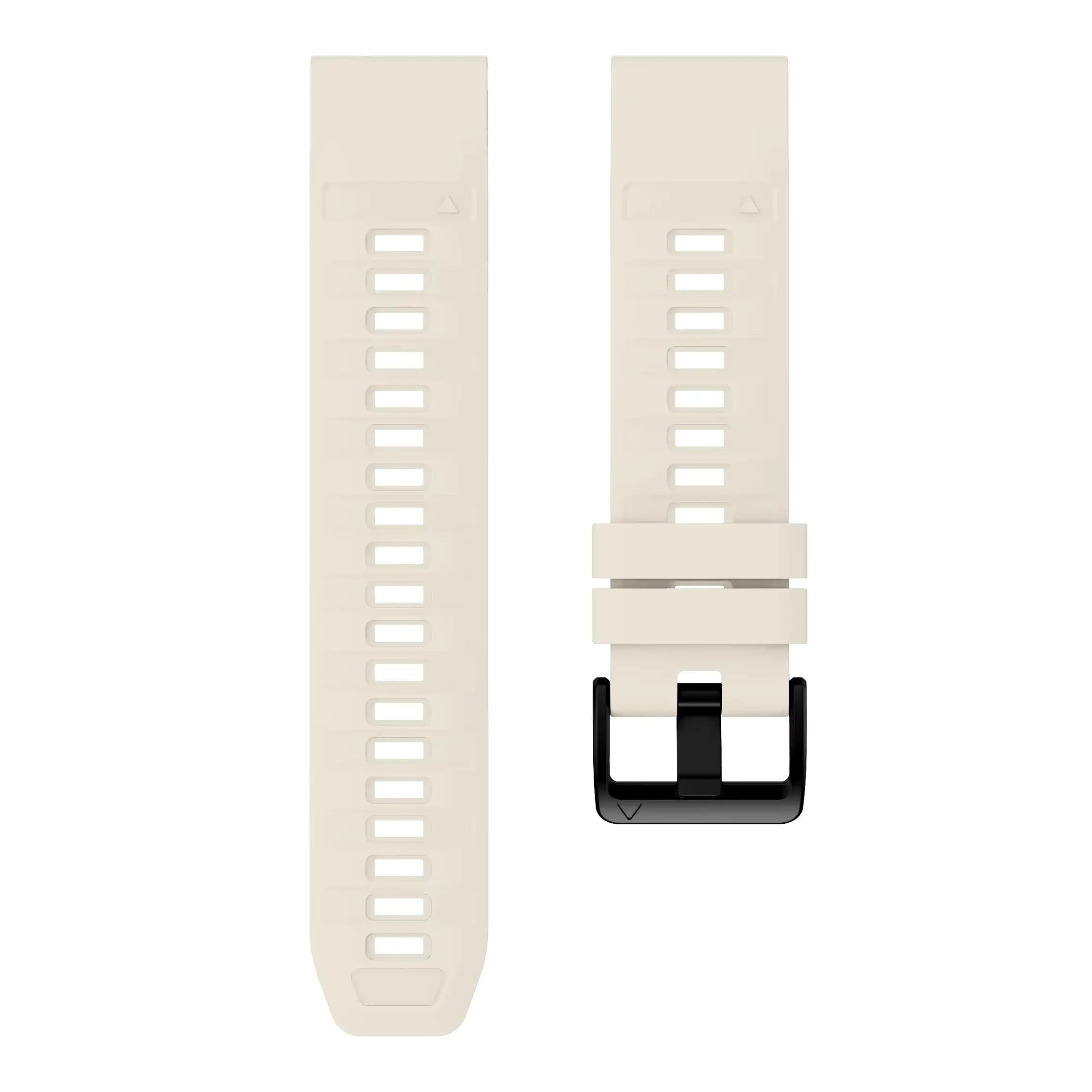 Sisu Aero Garmin Fenix silikoniranneke pikakiinnityksellä, vaalea beige, 26 mm HM Koru