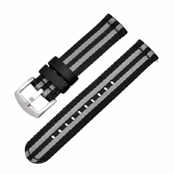 Sisu comfort kangasranneke musta-harmaa