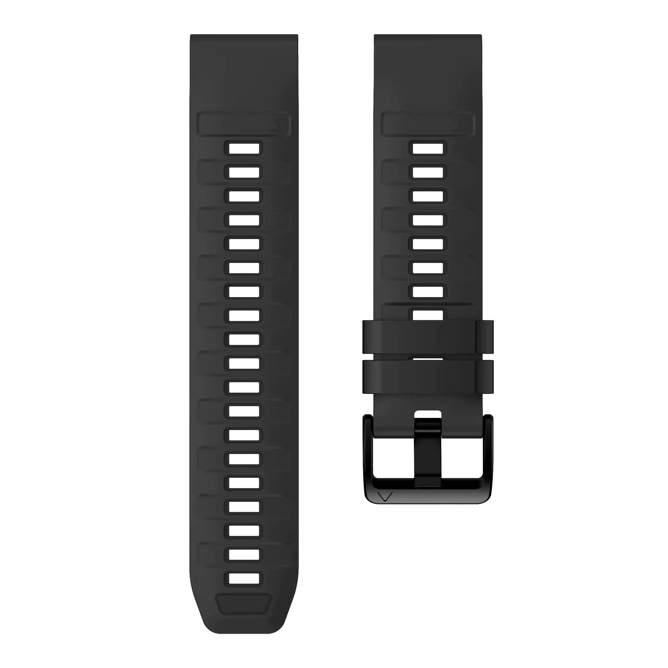 Sisu Aero Garmin Fenix silikoniranneke pikakiinnityksellä musta 26 mm HM Koru