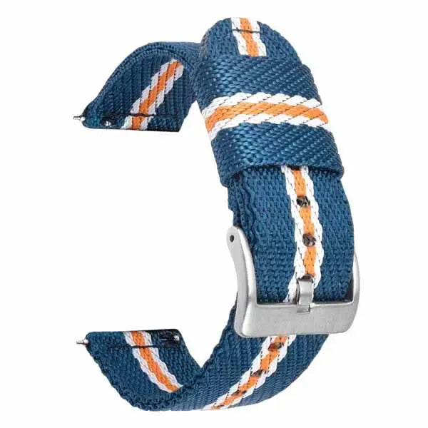 Sisu kangasranneke sini-oranssi