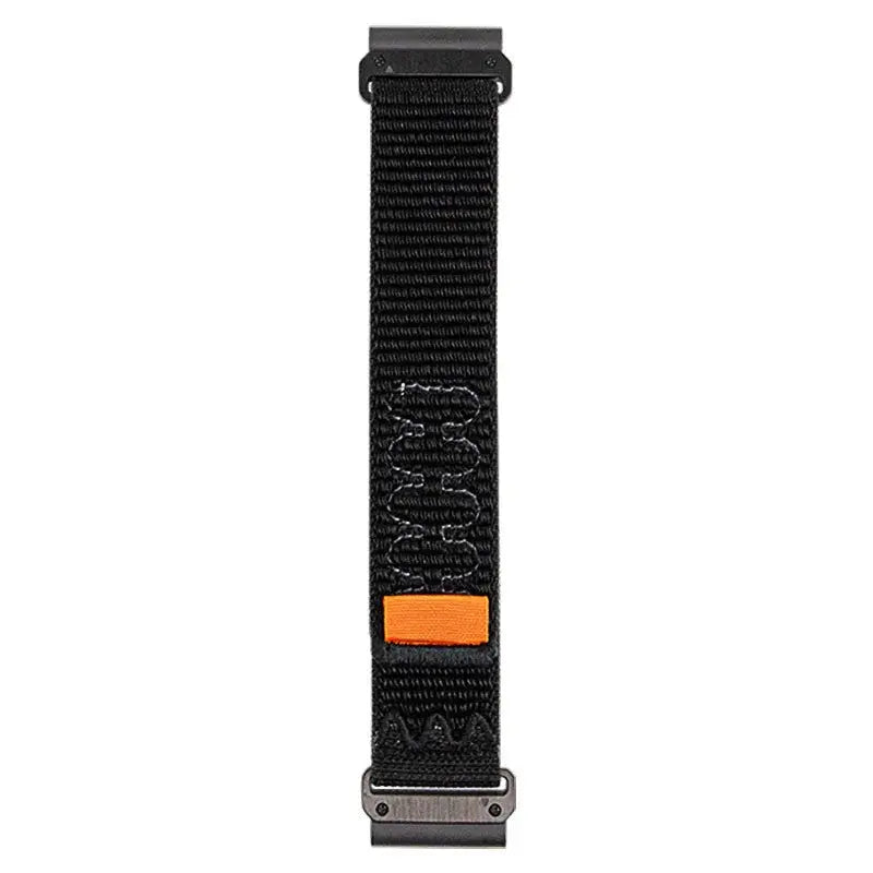 Sisu Knit Garmin Fenix joustava kangasranneke pikakiinnityksellä, musta, 26 mm HM Koru