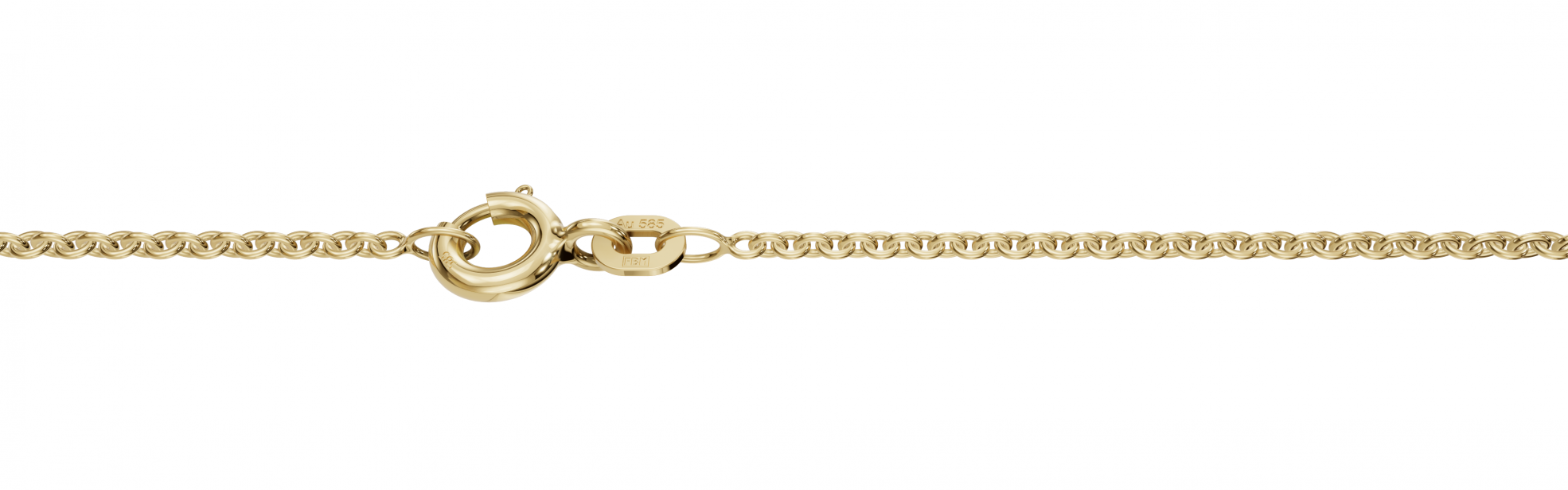 Kultainen ankkuriketju 1,1 mm
