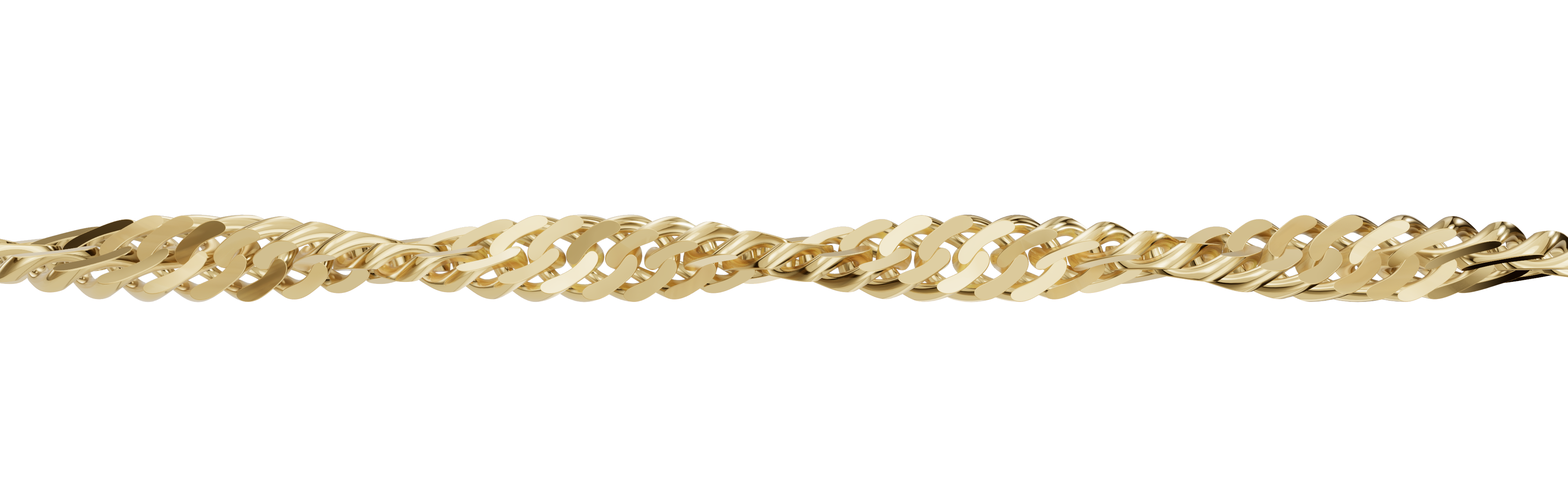 Kultainen singaporeketju 1,4 mm 14K keltakulta