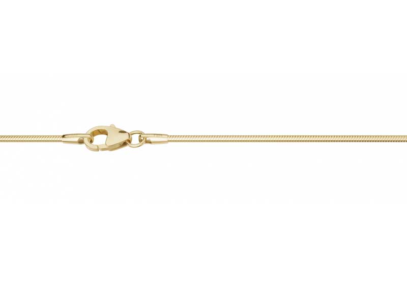 Kultainen käärmeketju 1,2 mm 14K keltakulta